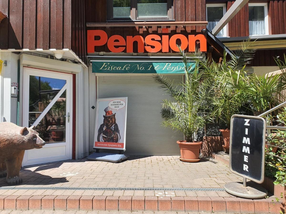 Numero1-Pension Und Cafe Rubeland Exterior foto